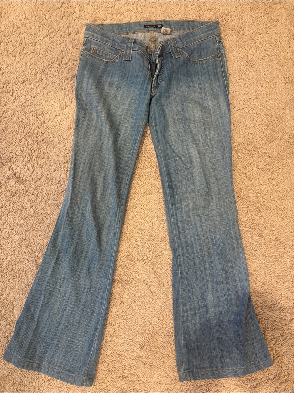 Frankie B. Light Blue Flare Jeans